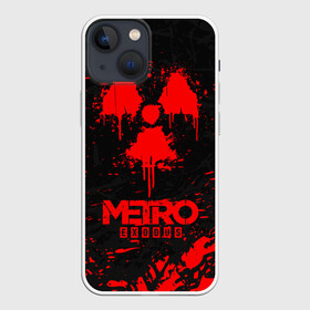 Чехол для iPhone 13 mini с принтом METRO EXODUS в Белгороде,  |  | exodus | horror | metro 2033 | metro exodus | sparta | survival | артём | игры | исход | метро | метро 2035 | спарта | спартанцы