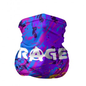 Бандана-труба 3D с принтом RAGE 2 в Белгороде, 100% полиэстер, ткань с особыми свойствами — Activecool | плотность 150‒180 г/м2; хорошо тянется, но сохраняет форму | apocalypse | game | paints | rage | rage 2 | апокалипсис | безумие | брызги | игра | краски