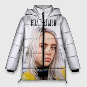 Женская зимняя куртка 3D с принтом BillieEilish в Белгороде, верх — 100% полиэстер; подкладка — 100% полиэстер; утеплитель — 100% полиэстер | длина ниже бедра, силуэт Оверсайз. Есть воротник-стойка, отстегивающийся капюшон и ветрозащитная планка. 

Боковые карманы с листочкой на кнопках и внутренний карман на молнии | Тематика изображения на принте: billie eilish | lovely | music | ocean eyes | pop | билли айлиш | девушка | музыка | океан | поп | эйлиш | элиш