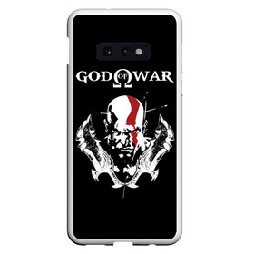 Чехол для Samsung S10E с принтом God of War в Белгороде, Силикон | Область печати: задняя сторона чехла, без боковых панелей | god of war | арес | афина | бог | бог войны | воин | генерал | гидра | кратос | призрак | спарта | татуировка