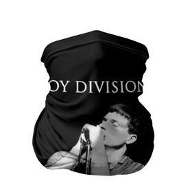 Бандана-труба 3D с принтом Joy Division в Белгороде, 100% полиэстер, ткань с особыми свойствами — Activecool | плотность 150‒180 г/м2; хорошо тянется, но сохраняет форму | Тематика изображения на принте: ian curtis | joy division | joy division unknown pleasures | love will tear us apart | группы | иэн кёртис | пост панк | рок