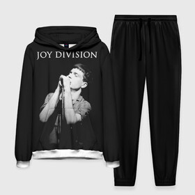 Мужской костюм 3D (с толстовкой) с принтом Joy Division в Белгороде,  |  | Тематика изображения на принте: ian curtis | joy division | joy division unknown pleasures | love will tear us apart | группы | иэн кёртис | пост панк | рок