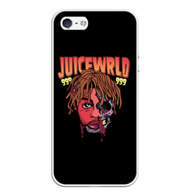 Чехол для iPhone 5/5S матовый с принтом Juice WRLD в Белгороде, Силикон | Область печати: задняя сторона чехла, без боковых панелей | dreams | jucie | juice | lucid | rap | world | wrld | американский | ворлд | врлд | джус | реп | репер | рэп | рэпер