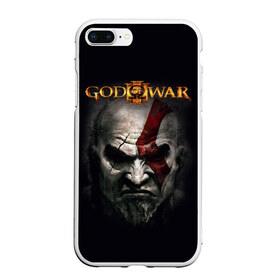 Чехол для iPhone 7Plus/8 Plus матовый с принтом God of War в Белгороде, Силикон | Область печати: задняя сторона чехла, без боковых панелей | god of war | арес | афина | бог | бог войны | воин | генерал | гидра | кратос | призрак | спарта | татуировка