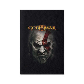 Обложка для паспорта матовая кожа с принтом God of War в Белгороде, натуральная матовая кожа | размер 19,3 х 13,7 см; прозрачные пластиковые крепления | god of war | арес | афина | бог | бог войны | воин | генерал | гидра | кратос | призрак | спарта | татуировка