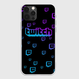 Чехол для iPhone 12 Pro Max с принтом Twitch (gradient) в Белгороде, Силикон |  | видеоигры | видеостриминг | киберспорт | стрим | трансляции | турниры