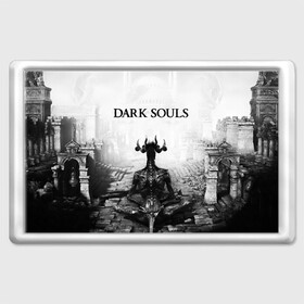 Магнит 45*70 с принтом Dark Souls в Белгороде, Пластик | Размер: 78*52 мм; Размер печати: 70*45 | dark souls | games | praise the sun | игры | компьютерные игры | рыцарь | тёмные души