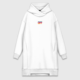 Платье-худи хлопок с принтом OFF и всё тут в Белгороде,  |  | off | off white | vlone | white | yellow | бренды | желтый | линии | оф вайт