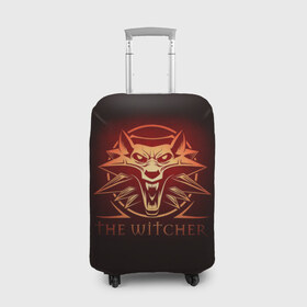 Чехол для чемодана 3D с принтом The Witcher в Белгороде, 86% полиэфир, 14% спандекс | двустороннее нанесение принта, прорези для ручек и колес | wild hunt | арбалет | ведьмак 3 | геральт | дикая | магия | охота | сказка | сфера | фэнтези | цири