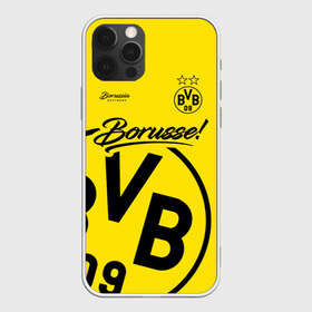 Чехол для iPhone 12 Pro Max с принтом Боруссия Дортмунд в Белгороде, Силикон |  | borusse | borussia | borussia dortmund | bvb | dortmund | schwarzgelben | боруссия | боруссия дортмунд | бундеслига | германия | дортмунд | дортмундcкая боруссия | жёлто ченрые | форма | футбол | футболист | футбольная