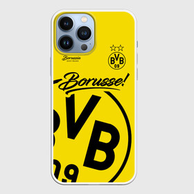 Чехол для iPhone 13 Pro Max с принтом Боруссия Дортмунд в Белгороде,  |  | borusse | borussia | borussia dortmund | bvb | dortmund | schwarzgelben | боруссия | боруссия дортмунд | бундеслига | германия | дортмунд | дортмундcкая боруссия | жёлто ченрые | форма | футбол | футболист | футбольная