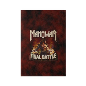 Обложка для паспорта матовая кожа с принтом ManowaR final battle в Белгороде, натуральная матовая кожа | размер 19,3 х 13,7 см; прозрачные пластиковые крепления | Тематика изображения на принте: adams | demaio | eric | heavy | joey | metal | true | viking | адамс | викинг метал | димайо | метал | мифология | скандинавская | тяжёлый | хамзи | хеви метал