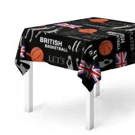 Скатерть 3D с принтом British basketball в Белгороде, 100% полиэстер (ткань не мнется и не растягивается) | Размер: 150*150 см | англия | баскетбол | баскетбольные | болельщик | британия | британский | бросок | графика | держава | игра | иллюстрация | картинка | кольцо | мода | мячи | надпи | прыжок | рисунок | сетка | сила