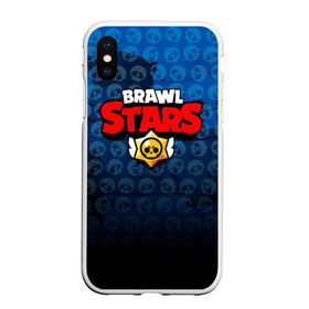 Чехол для iPhone XS Max матовый с принтом BRAWL STARS в Белгороде, Силикон | Область печати: задняя сторона чехла, без боковых панелей | brawl stars | brawl stars сервер | браво старс | игра brawl stars | персонажи brawl stars.