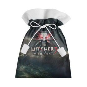 Подарочный 3D мешок с принтом The Witcher 3: Wild Hunt в Белгороде, 100% полиэстер | Размер: 29*39 см | wild hunt | witcher | арбалет | ведьмак 3 | геральт | дикая | магия | охота | сказка | сфера | фэнтези | цири