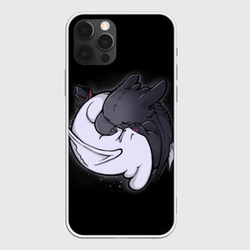 Чехол для iPhone 12 Pro Max с принтом Night Fury в Белгороде, Силикон |  | how to train your dragon | night fury | беззубик | дракон | инь янь | как приручить дракона | ночная фурия