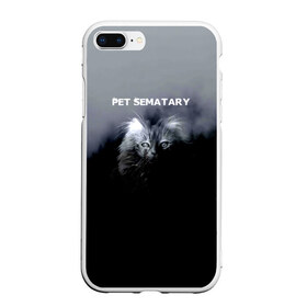 Чехол для iPhone 7Plus/8 Plus матовый с принтом Pet Sematary в Белгороде, Силикон | Область печати: задняя сторона чехла, без боковых панелей | louis creed | pet cemetery | pet sematary | stephen king | кладбище домашних животных | луис крид | стивен кинг | ужастик