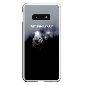 Чехол для Samsung S10E с принтом Pet Sematary в Белгороде, Силикон | Область печати: задняя сторона чехла, без боковых панелей | louis creed | pet cemetery | pet sematary | stephen king | кладбище домашних животных | луис крид | стивен кинг | ужастик