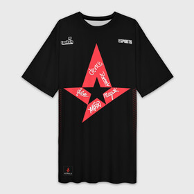 Платье-футболка 3D с принтом Astralis (Jersey 2019) в Белгороде,  |  | 0x000000123 | 2019 | astralis | csgo | yersey | автограф | асталис | ксго