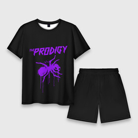 Мужской костюм с шортами 3D с принтом The Prodigy в Белгороде,  |  | 90 е | the prodigy | кит флинт | музыка | муравей | панк | рок | техно | электро