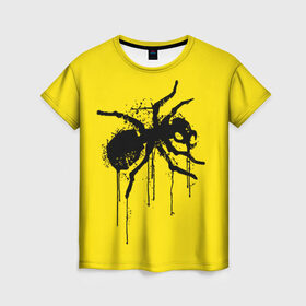 Женская футболка 3D с принтом The Prodigy в Белгороде, 100% полиэфир ( синтетическое хлопкоподобное полотно) | прямой крой, круглый вырез горловины, длина до линии бедер | 90 е | the prodigy | кит флинт | музыка | муравей | панк | рок | техно | электро