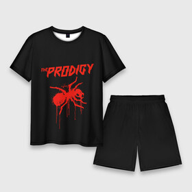 Мужской костюм с шортами 3D с принтом The Prodigy в Белгороде,  |  | 90 е | the prodigy | кит флинт | музыка | муравей | панк | рок | техно | электро