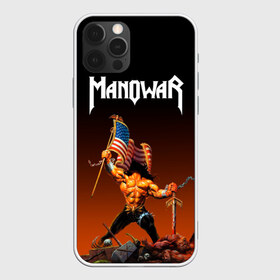 Чехол для iPhone 12 Pro Max с принтом MANOWAR в Белгороде, Силикон |  | Тематика изображения на принте: manowar | manowar 2019 | manowar warriors | manowar world | группа manowar | концерт manowar. | мановар