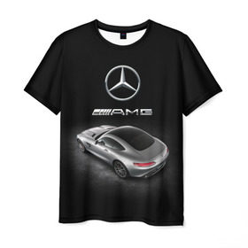 Мужская футболка 3D с принтом Mercedes V8 Biturbo AMG в Белгороде, 100% полиэфир | прямой крой, круглый вырез горловины, длина до линии бедер | Тематика изображения на принте: amg | cool | design | mercedes | mercedes benz | motorsport | power | prestige | race | silver | sport car | status | автоспорт | гонка | дизайн | круто | мерседес | мощь | престиж | серебряный | спорткар | статус