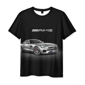 Мужская футболка 3D с принтом Mercedes V8 Biturbo AMG в Белгороде, 100% полиэфир | прямой крой, круглый вырез горловины, длина до линии бедер | amg | cool | design | mercedes | mercedes benz | motorsport | power | prestige | race | silver | sport car | status | автоспорт | гонка | дизайн | круто | мерседес | мощь | престиж | серебряный | спорткар | статус