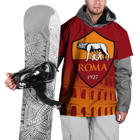 Накидка на куртку 3D с принтом Рома в Белгороде, 100% полиэстер |  | as roma | giallorossi | lupi | roma | romanista | волки | жёлто красные | италия | рома | серия а | форма | футбол | футболист | футбольная | футбольный клуб