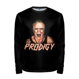 Мужской лонгслив 3D с принтом The Prodigy в Белгороде, 100% полиэстер | длинные рукава, круглый вырез горловины, полуприлегающий силуэт | Тематика изображения на принте: prodigy | the | бигбит | брейкбит | дарование | кит флинт | максим реалити | продиджи | синтипанк | техно | чудо