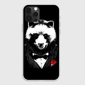 Чехол для iPhone 12 Pro Max с принтом Медведь авторитет в Белгороде, Силикон |  | Тематика изображения на принте: authority | bear | go | авторитет | аль капоне | бабочка | в носу | взгляд | галстук | графика | дикий | животное | иллюстрация | картинка | кольцо | костюм | красная | крестный | мафия | медведь | мода | отец