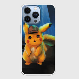 Чехол для iPhone 13 Pro с принтом Detective Pikachu в Белгороде,  |  | detective pikachu | pikachu | pokemon | детектив пикачу | пика | покемон