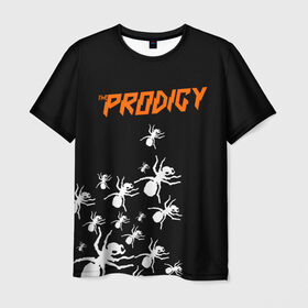 Мужская футболка 3D с принтом The Prodigy в Белгороде, 100% полиэфир | прямой крой, круглый вырез горловины, длина до линии бедер | flint | keith | kit | prodigy | кит | продиджи | продижи | протиджи | флинт