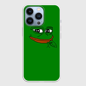 Чехол для iPhone 13 Pro с принтом Pepe в Белгороде,  |  | bad | dab | frog | good | kek | make pepe great again | pepe | sad | sad frog | vote for pepe | кек | лягушка | мем | мемы | пепе | со смыслом | фрог