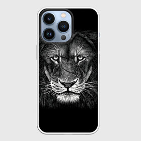 Чехол для iPhone 13 Pro с принтом Lion Art в Белгороде,  |  | акварель | арт | белый | взгляд | грива | дикий | живопись | зверь | искусство | король | кот | лев | львица | мазки | мощь | прайд | саванна | сила | царь | черный | шрам