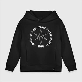 Детское худи Oversize хлопок с принтом Bring Me The Horizon в Белгороде, френч-терри — 70% хлопок, 30% полиэстер. Мягкий теплый начес внутри —100% хлопок | боковые карманы, эластичные манжеты и нижняя кромка, капюшон на магнитной кнопке | Тематика изображения на принте: antivist | bmth | bring me the horizon | oliver sykes | sempiternal | thats the spirit