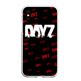 Чехол для iPhone XS Max матовый с принтом DAYZ в Белгороде, Силикон | Область печати: задняя сторона чехла, без боковых панелей | Тематика изображения на принте: arma 2. | dayz | dayz 2 | dayz standalone | игра dayz