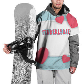 Накидка на куртку 3D с принтом Tenderlybae в Белгороде, 100% полиэстер |  | tenderlybae | twitch | амина | бэйби | в маске | малышка | мирзоева | мэйби | нежная | стримерша | тендерлибае | тендерлибэй