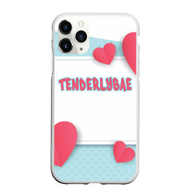 Чехол для iPhone 11 Pro матовый с принтом Tenderlybae в Белгороде, Силикон |  | Тематика изображения на принте: tenderlybae | twitch | амина | бэйби | в маске | малышка | мирзоева | мэйби | нежная | стримерша | тендерлибае | тендерлибэй