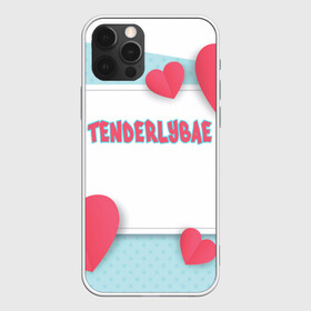 Чехол для iPhone 12 Pro с принтом Tenderlybae в Белгороде, силикон | область печати: задняя сторона чехла, без боковых панелей | Тематика изображения на принте: tenderlybae | twitch | амина | бэйби | в маске | малышка | мирзоева | мэйби | нежная | стримерша | тендерлибае | тендерлибэй