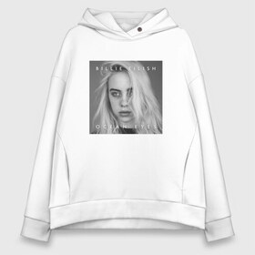 Женское худи Oversize хлопок с принтом Billie Eilish в Белгороде, френч-терри — 70% хлопок, 30% полиэстер. Мягкий теплый начес внутри —100% хлопок | боковые карманы, эластичные манжеты и нижняя кромка, капюшон на магнитной кнопке | bilie | billi | billie | eilish | eillish | elish | ellish | eyes | ocean | pop music | айлиш | алиш | били | билли | музыка | певица | поп | эйлиш | элиш