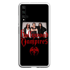 Чехол для Honor 20 с принтом Hollywood Vampires в Белгороде, Силикон | Область печати: задняя сторона чехла, без боковых панелей | 2019 | 2020 | aerosmith | альтернатива | голливудские вампиры | группа | дафф маккаган | джо перри | джонни депп | кантри | лого | металл | музыка | панк | поклонники | рок | тур в россии | фото | хард рок