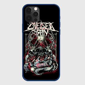 Чехол для iPhone 12 Pro с принтом Chelsea Grin в Белгороде, силикон | область печати: задняя сторона чехла, без боковых панелей | Тематика изображения на принте: chelsea grin | metal | группы | дэткор | метал | музыка | рок