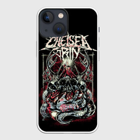 Чехол для iPhone 13 mini с принтом Chelsea Grin в Белгороде,  |  | chelsea grin | metal | группы | дэткор | метал | музыка | рок