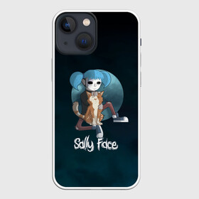 Чехол для iPhone 13 mini с принтом Sally Face в Белгороде,  |  | blue | diane | face | fisher | gizmo | henry | johnson | killer | larry | sally | генри | гизмо | джонсон | диана | ларри | лицо | салли | фейс | фишер