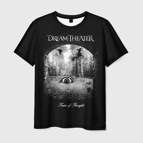 Мужская футболка 3D с принтом Dream Theater в Белгороде, 100% полиэфир | прямой крой, круглый вырез горловины, длина до линии бедер | Тематика изображения на принте: dream theater | metal | группы | метал | музыка | прогрессив метал | рок | хеви метал