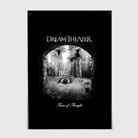 Постер с принтом Dream Theater в Белгороде, 100% бумага
 | бумага, плотность 150 мг. Матовая, но за счет высокого коэффициента гладкости имеет небольшой блеск и дает на свету блики, но в отличии от глянцевой бумаги не покрыта лаком | dream theater | metal | группы | метал | музыка | прогрессив метал | рок | хеви метал