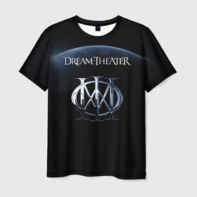 Мужская футболка 3D с принтом Dream Theater в Белгороде, 100% полиэфир | прямой крой, круглый вырез горловины, длина до линии бедер | dream theater | metal | группы | метал | музыка | прогрессив метал | рок | хеви метал