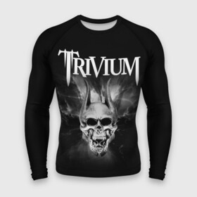 Мужской рашгард 3D с принтом Trivium в Белгороде,  |  | trivium | грув метал | группы | метал | музыка | рок | тривиум | трэш метал | хеви метал